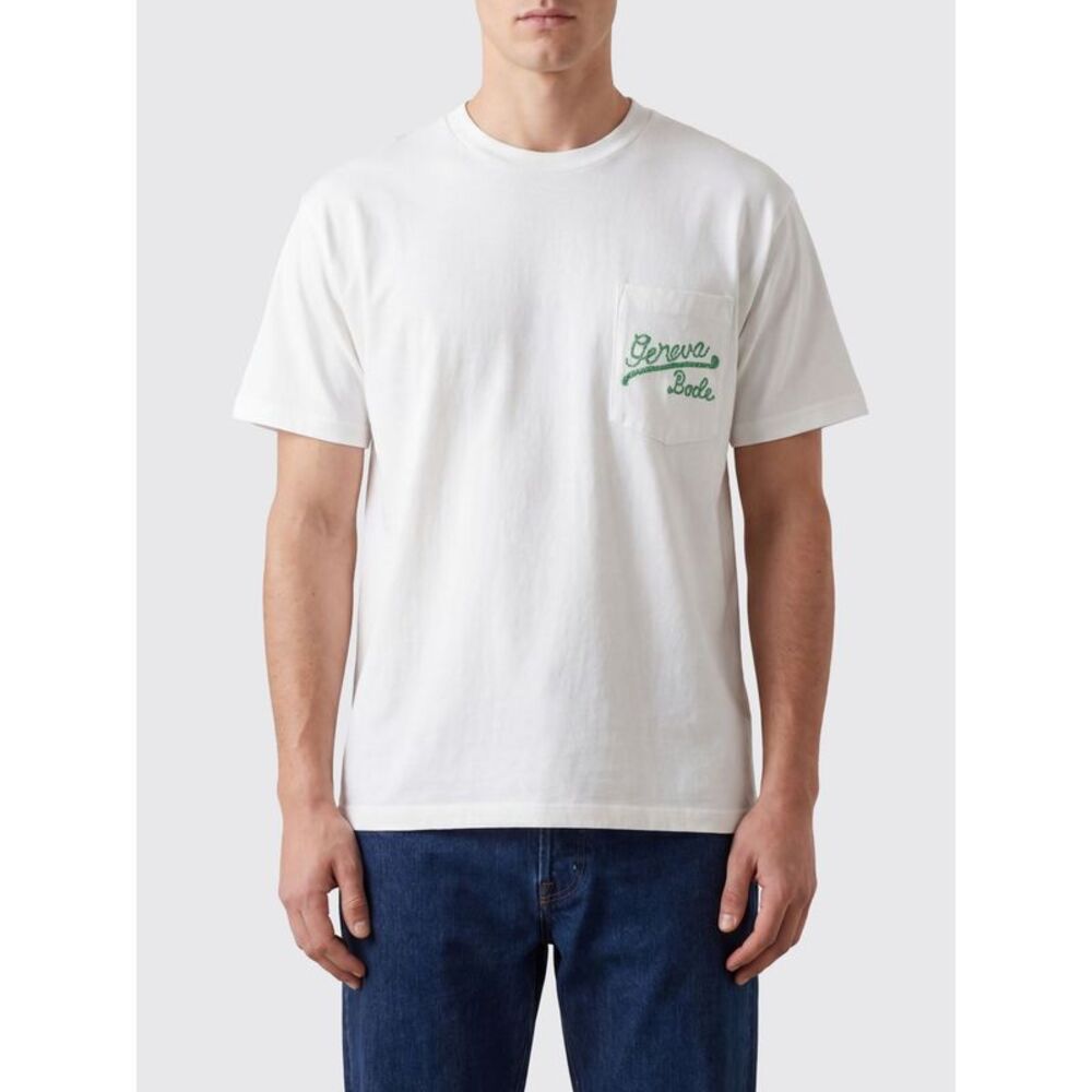 Bode T-Shirt Men Yellow Cream